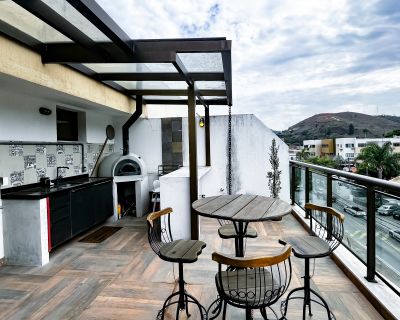 Loft mobiliado em condomínio 